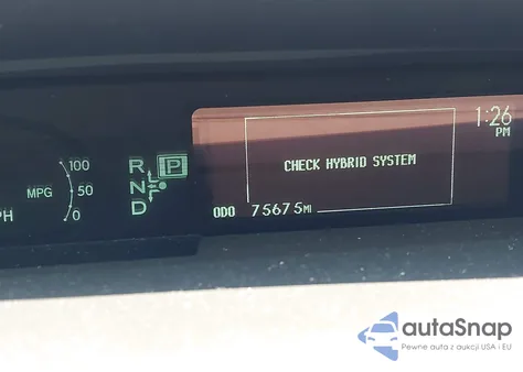 2011 Toyota Prius Four z USA, uszkodzony, nr VIN JTDKN3DU0B1400842